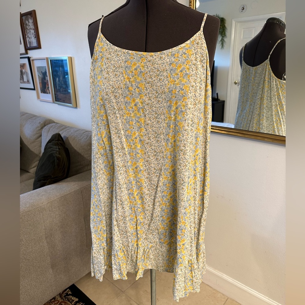 Floral Spaghetti Strap Dress